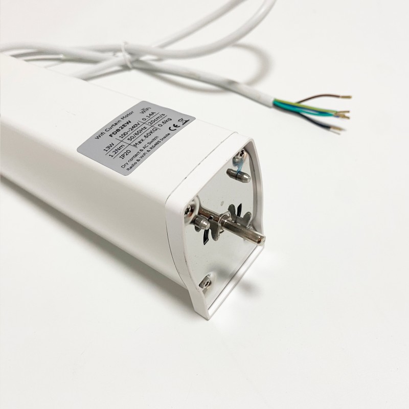Multifunkcionális öt vezeték RS485 WiFi függönymotor